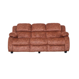 MAARK MOTORIZED RECLINER FABRIC SOFA SET (3+1R+1R) F211 BROWN COLOUR