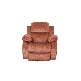 MAARK MOTORIZED RECLINER FABRIC SOFA SET (3+1R+1R) F211 BROWN COLOUR