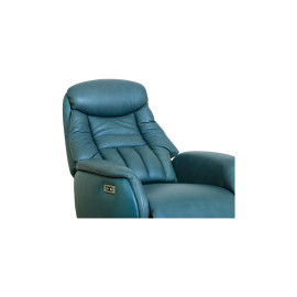 MAARK MOTORIZED RECLINER LEATHER SOFA SINGLE SEATER A211 HT