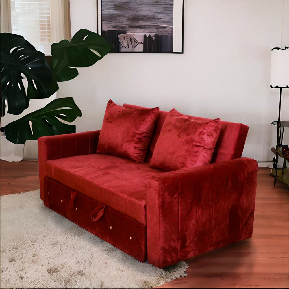 buy Fabric Coverd Sofa Cu Bed