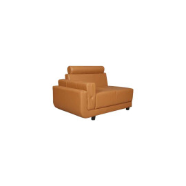 MAARK FABRIC CORNER SOFA 5 SEATER DIAMOND BROWN COLOUR