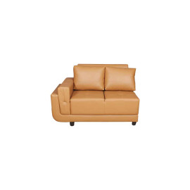 MAARK FABRIC CORNER SOFA 5 SEATER DIAMOND BROWN COLOUR