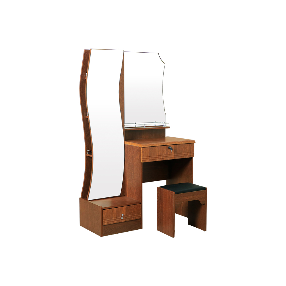 Traditionally design Teak Wood Dresser in matte finish YT-347