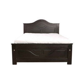 MAARK DOUBLE SIZE BED (4*6.25) GD ARCH WALNUT COLOUR