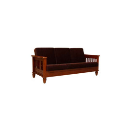 MAARK WOODEN SOFA SET (3+1+1) PREMIER VF