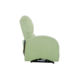 MAARK MANUAL RECLINER FABRIC SOFA SINGLE SEATER ROCKER GREEN COLOUR