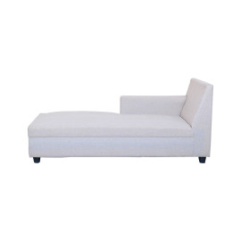 MAARK FABRIC SOFA SET (3+DIWAN) VERNA HALF WHITE COLOUR