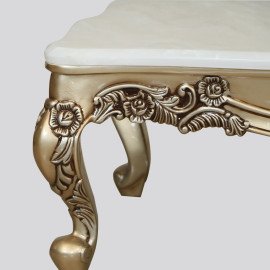 MAARK  MARBLE TOP COFFEE TABLE SUNSHINE SM