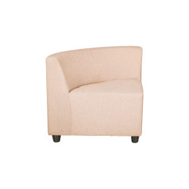 MAARK FABRIC CORNER SOFA 5 SEATER QUEEN BROWN COLOUR