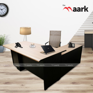 MAARK OFFICE TABLE 6 * 3 WITH SIDE UNIT