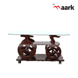 MAARK GLASS TOP COFFEE TABLE CTG-6110 HT