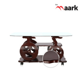 MAARK GLASS TOP COFFEE TABLE CTG-6110 HT