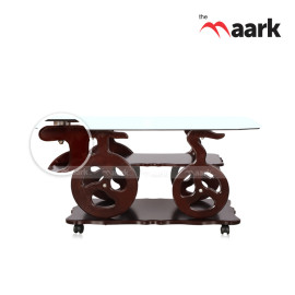 MAARK GLASS TOP COFFEE TABLE CTG-6110 HT