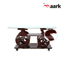 MAARK GLASS TOP COFFEE TABLE CTG-6110 HT