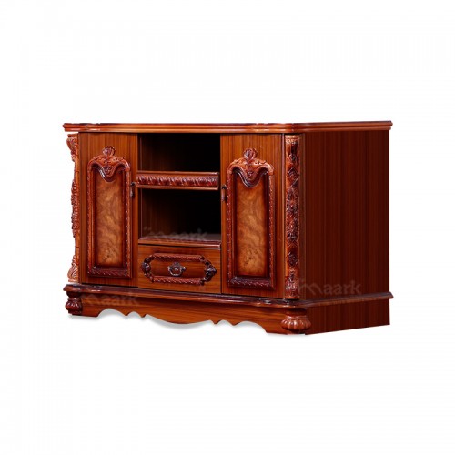 Brown Wooden TV Cabinet