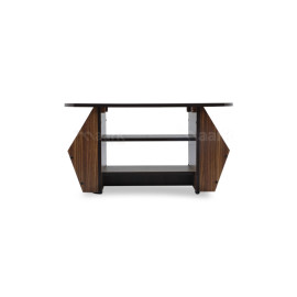 MAARK WOODEN FINISH MAGAZINE COFFEE TABLE