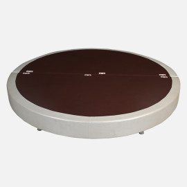 MAARK KING SIZE BED ROUND BED HT