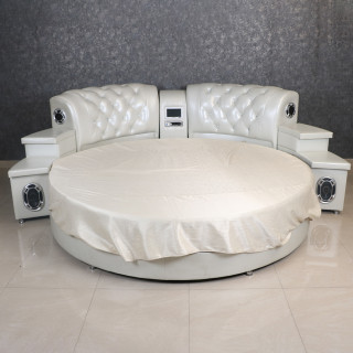 MAARK KING SIZE BED ROUND BED HT
