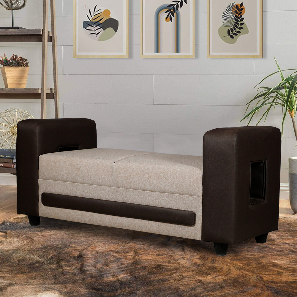 MAARK MAGNA SOFA SETTY BROWN COLOUR