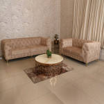 MAARK FABRIC SOFA SET (3+2) 912 HALF WHITE COLOUR