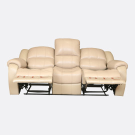 MAARK MANUAL RECLINER LEATHER SOFA SET (3R+2R+1R) 622L-S HT