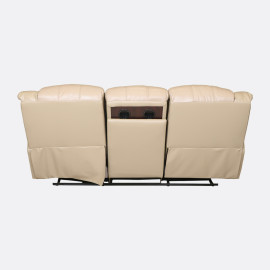 MAARK MANUAL RECLINER LEATHER SOFA SET (3R+2R+1R) 622L-S HT