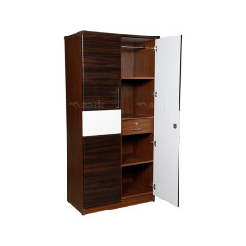 MAARK 2 DOOR WARDROBE PF PREMIUM