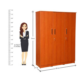 MAARK 3 DOOR WARDROBE PL STANDARD