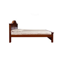 MAARK QUEEN SIZE BED (5*6.25) GD ARCH TEAK COLOUR