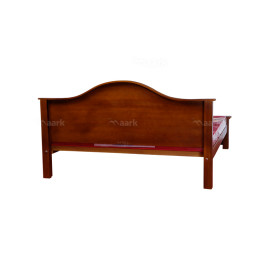 MAARK QUEEN SIZE BED (5*6.25) GD ARCH TEAK COLOUR