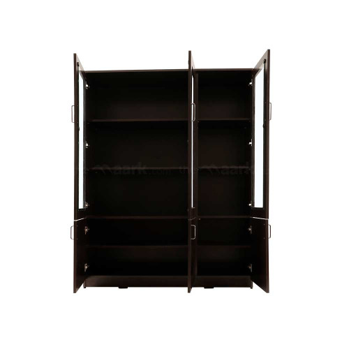 Black Berry Triple Door Bookshelves