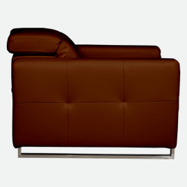 MAARK MOTORIZED RECLINER LEATHER SOFA SET (3R+2R+1R) FJ355-501C BROWN COLOUR HT
