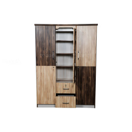 MAARK 3 DOOR WARDROBE PF WITH DRESSER