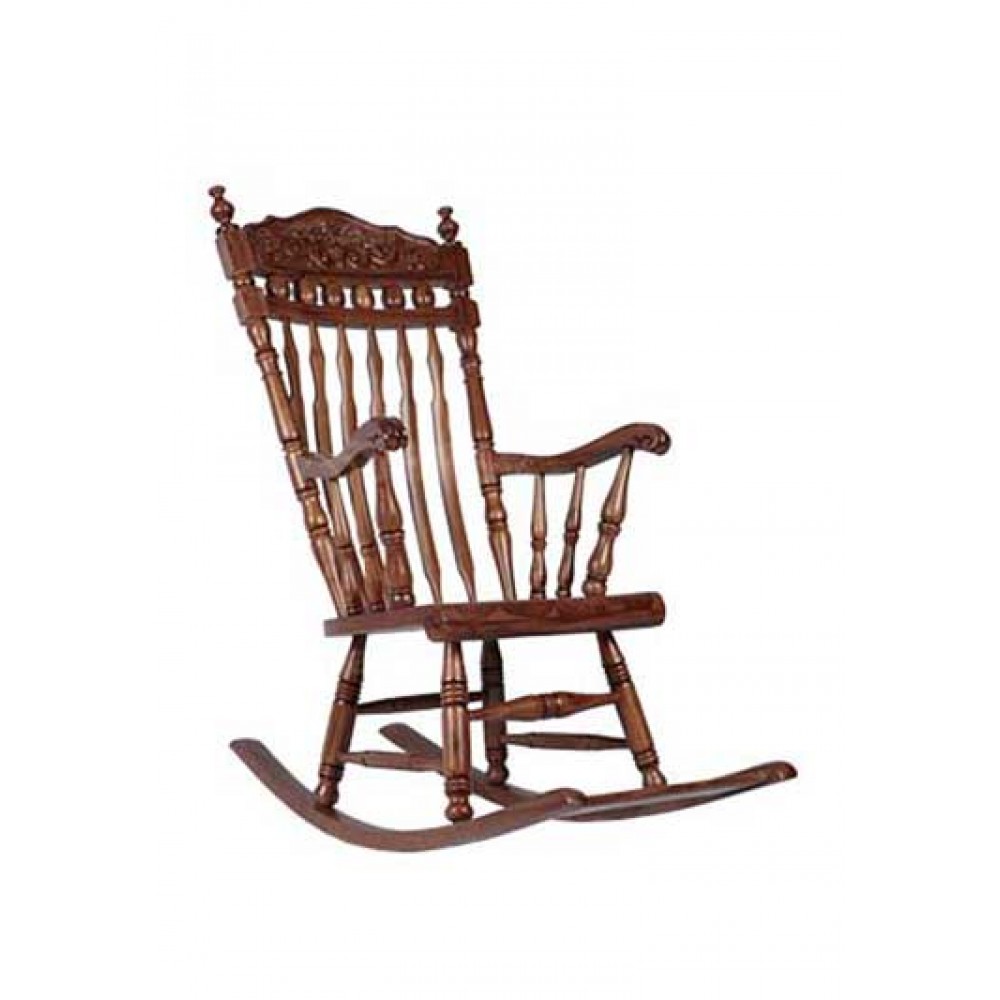 CARVING ROCKING CHAIR 