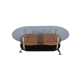 MAARK GLASS TOP COFFEE TABLE CTG-A35-SML HT