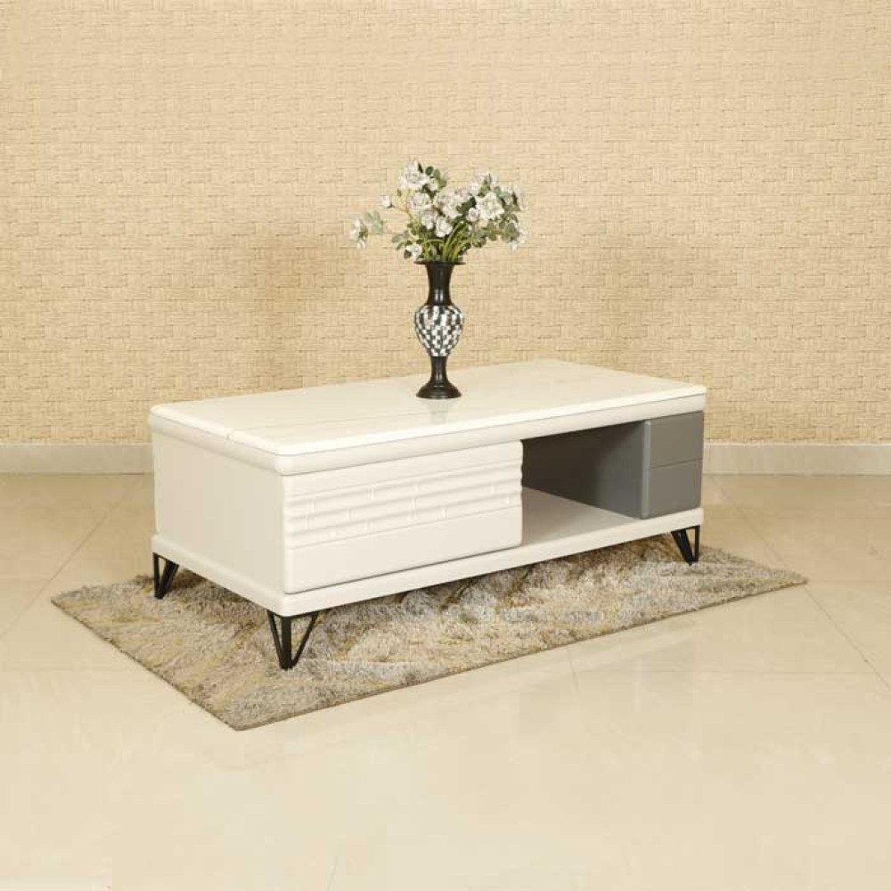 MAARK MARBLE TOP COFFEE TABLE CTM-12053 HT