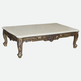 MAARK MARBLE TOP MARBLE COFFEE TABLE EGYPT BF