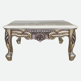 MAARK MARBLE TOP MARBLE COFFEE TABLE EGYPT BF