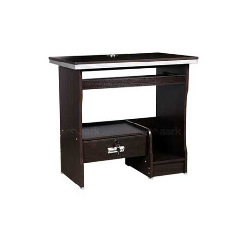 COMPUTER TABLE WALLNUT COLOR