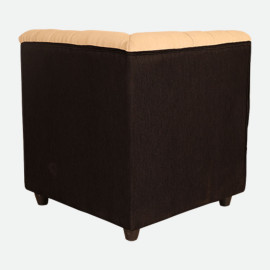 MAARK FABRIC CORNER SOFA 5 SEATER HACKSAW