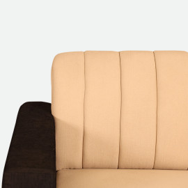 MAARK FABRIC CORNER SOFA 5 SEATER HACKSAW