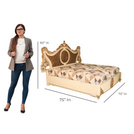 MAARK KING SIZE BED RAJA TD