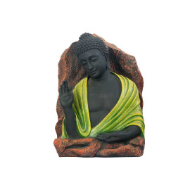 MAARK BUDHA STATUE GREEN COLOUR