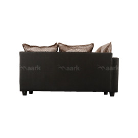 MAARK FABRIC SOFA SET (2+DIWAN) VERNA BROWN COLOUR