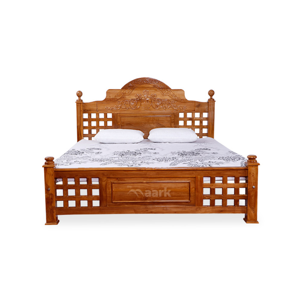 Teak Wood Cot in Coimbatore | Buy King Size Bed Online | Best ...