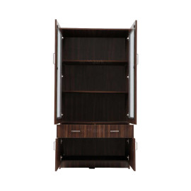 MAARK 2 DOOR BOOK SHELF