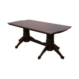 MAARK WOODEN TOP 6 SEATER DINING SET HOCKEY HT