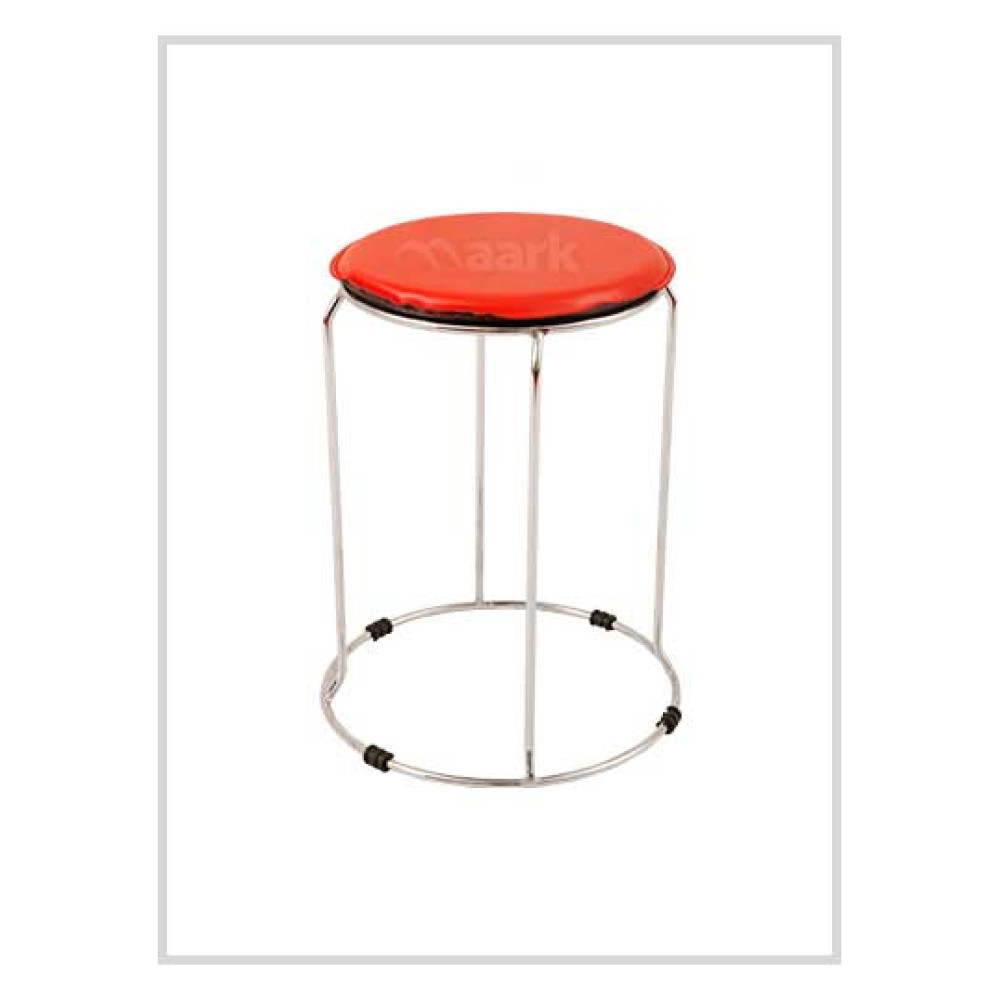 MAARK BAR STOOL 066A RED COLOUR HT