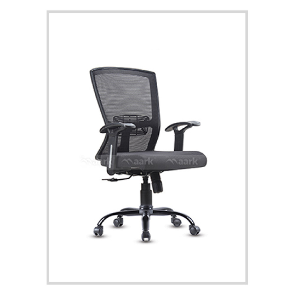 MAARK MEDIUM BACK OFFICE CHAIR FLASH MESH LT