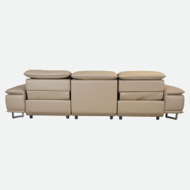 MAARK MOTORIZED RECLINER LEATHER SOFA SET (3R+2R) 2310 CAPPUCINO COLOUR HT